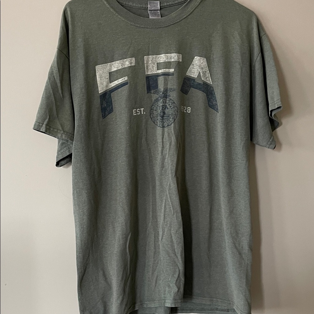 FFA Olive Graphic Tee